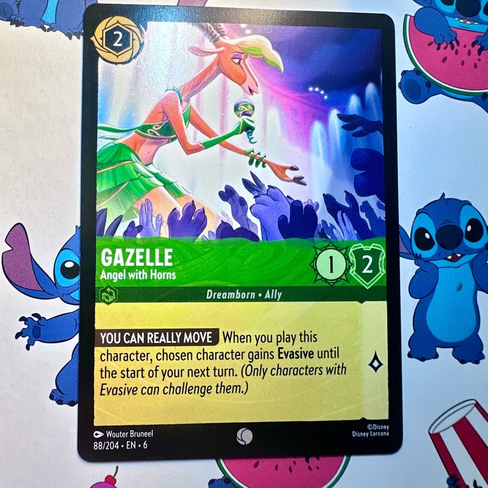 gazelle 88/204 [zootopia] - common — lorcana: azurite sea